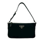 PRADA Handbag Nylon black
