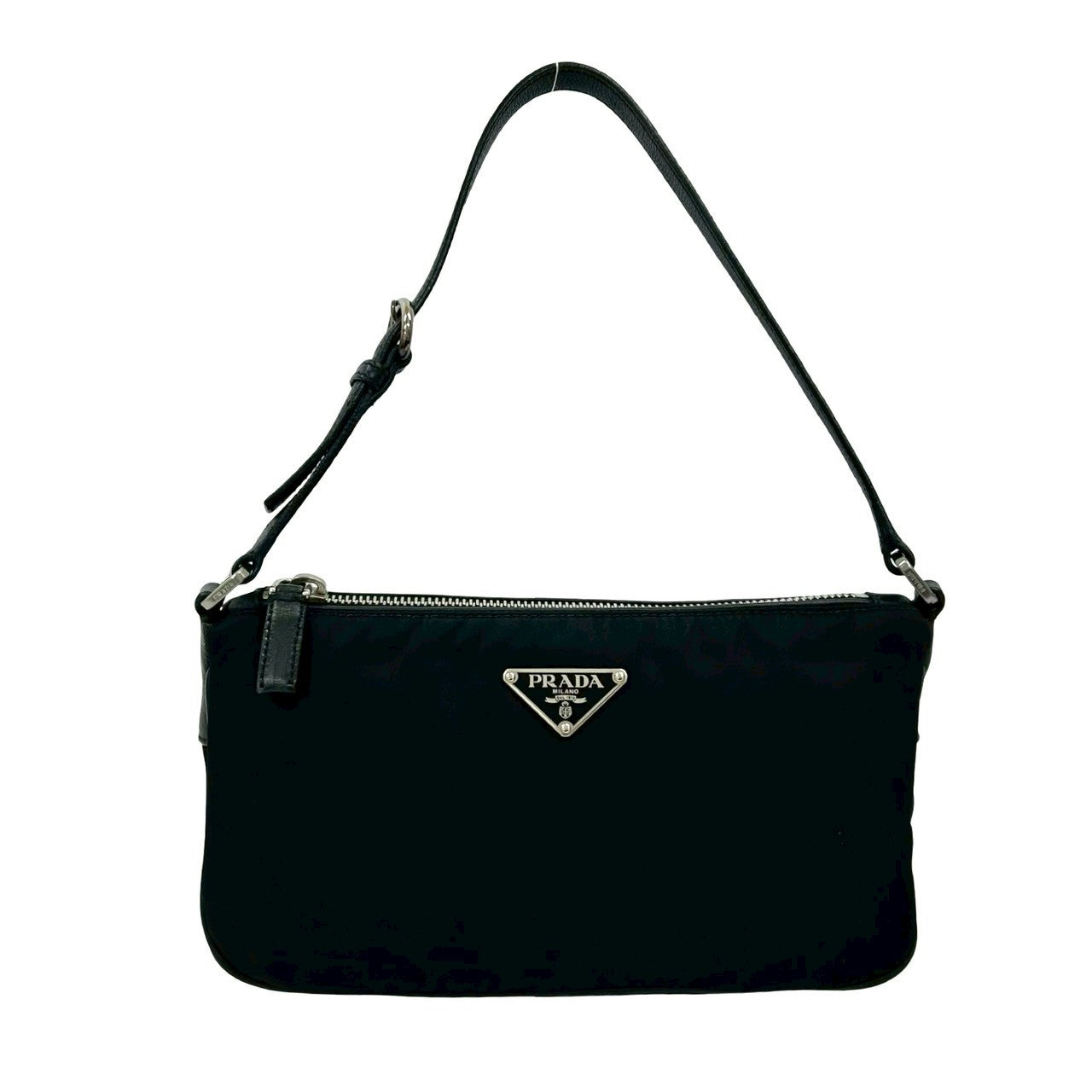 PRADA Handbag Nylon black