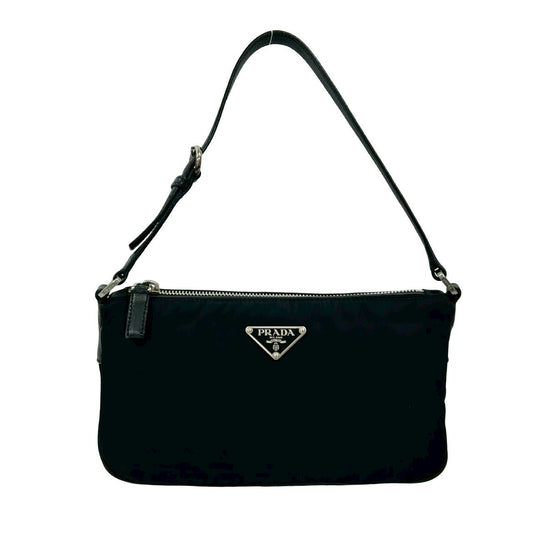 PRADA Handbag Nylon black