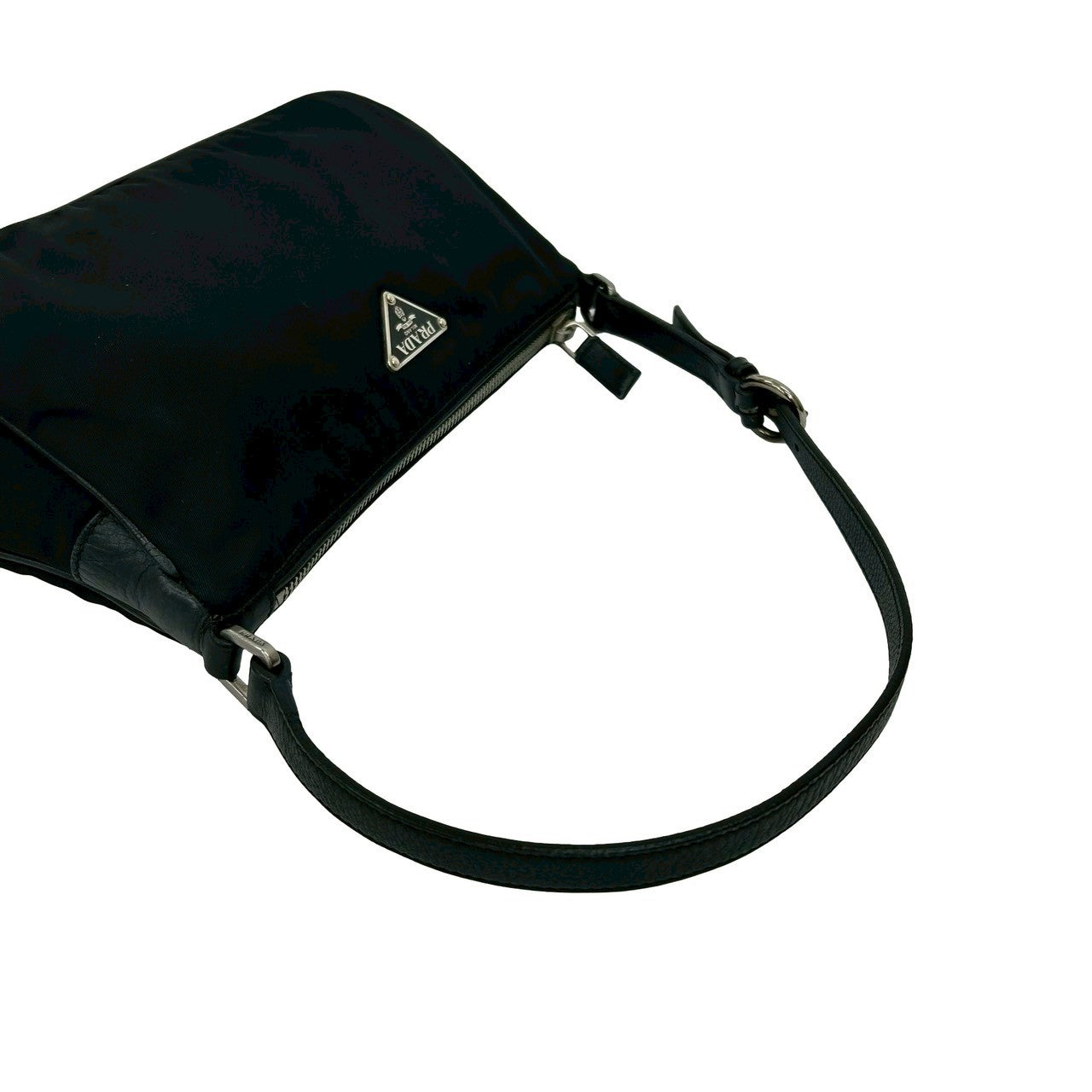 PRADA Handbag Nylon black