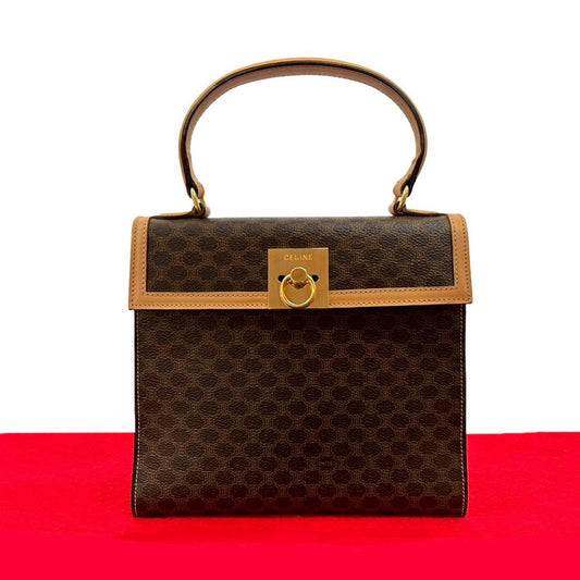 CELINE Handbag leather Brown