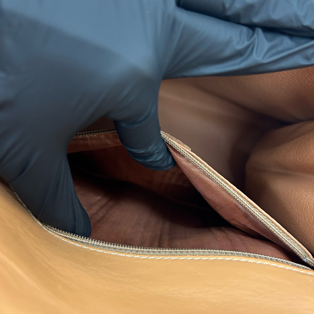 CELINE Handbag leather Brown