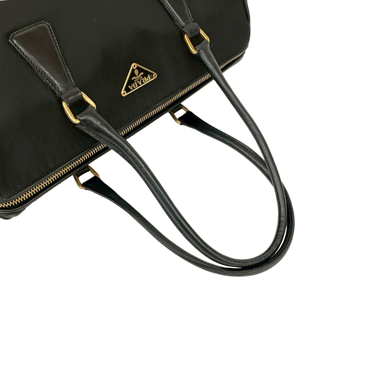 PRADA Handbag Nylon black