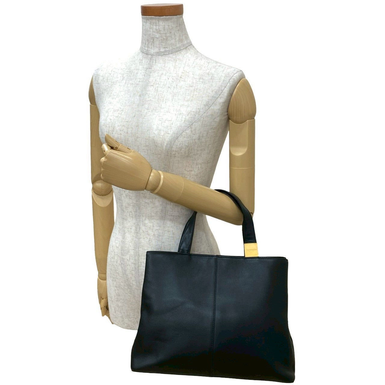 BURBERRY Handbag leather black