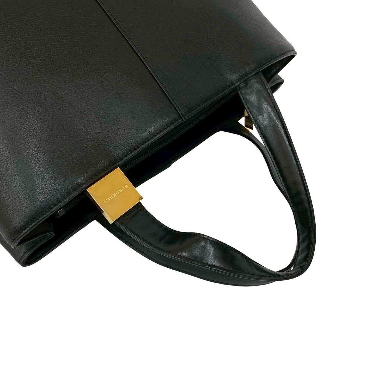 BURBERRY Handbag leather black