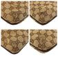 GUCCI GG Monogram Canvas Crossbody Bag Brown