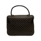 CELINE Handbag Leather, PVC black Macadam Women Used Authentic