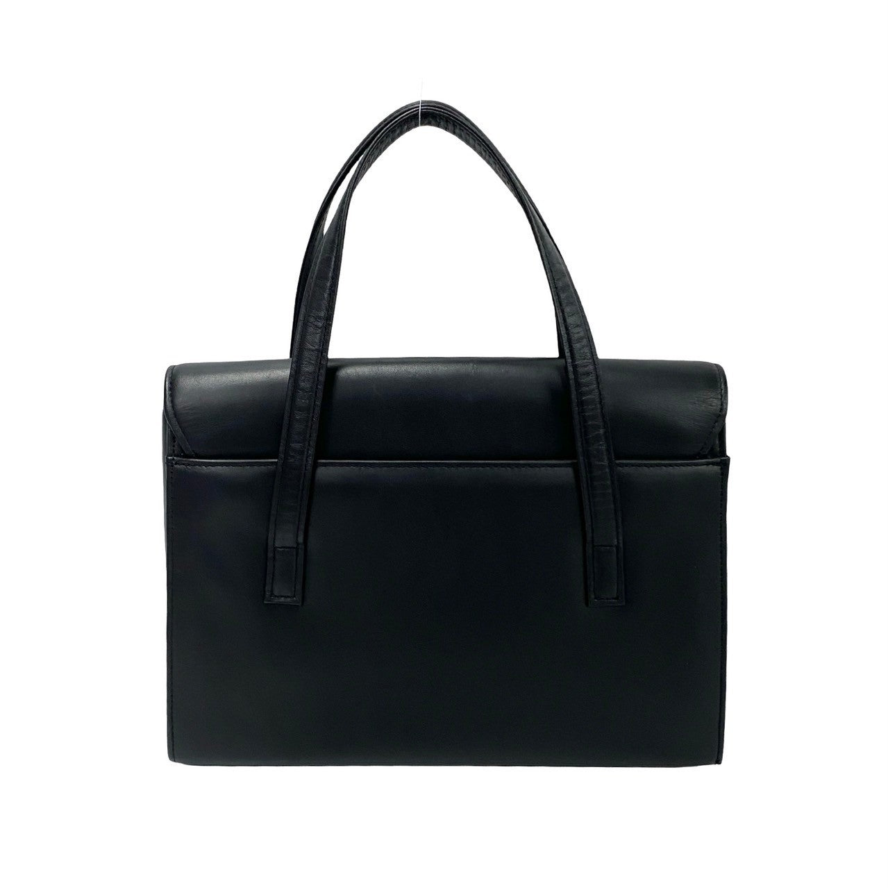 GIVENCHY Handbag leather black 4G Women Used Authentic