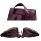 CELINE Backpack Calfskin, Leather purple logo Metal Women Used Authentic