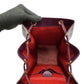 CELINE Backpack Calfskin, Leather purple logo Metal Women Used Authentic