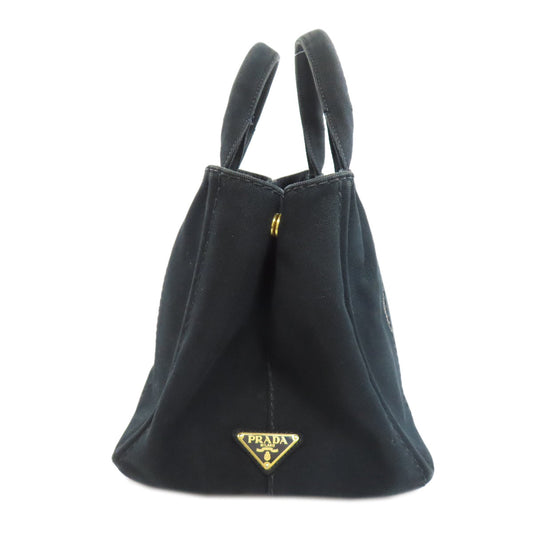 PRADA Tote Bag 1BG642 canvas black