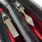 Christian Louboutin Shoulder Bag leather black spike