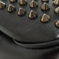Christian Louboutin Shoulder Bag leather black spike