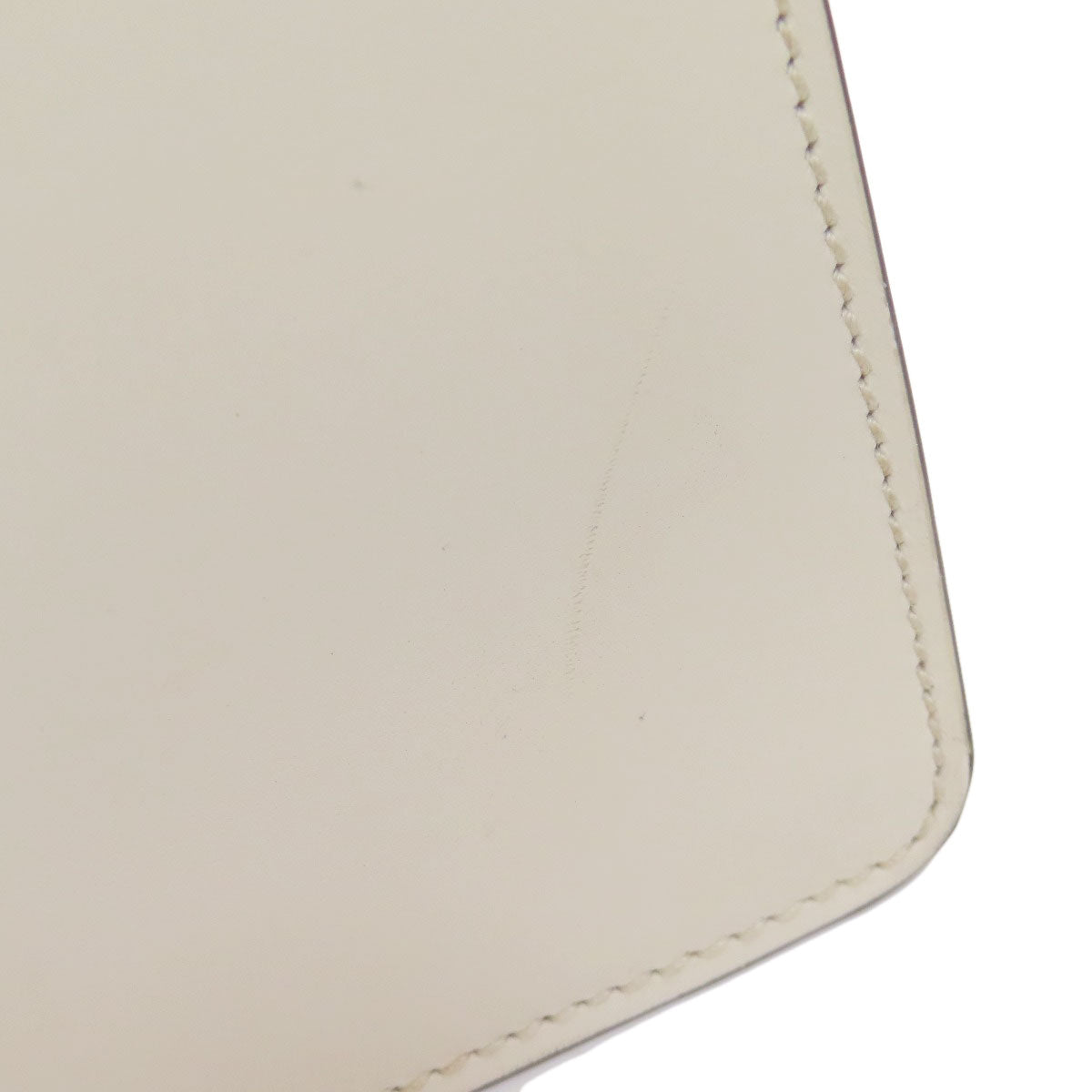 GUCCI Handbag 431665 leather white Sylvie 2WAY