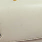 GUCCI Handbag 431665 leather white Sylvie 2WAY
