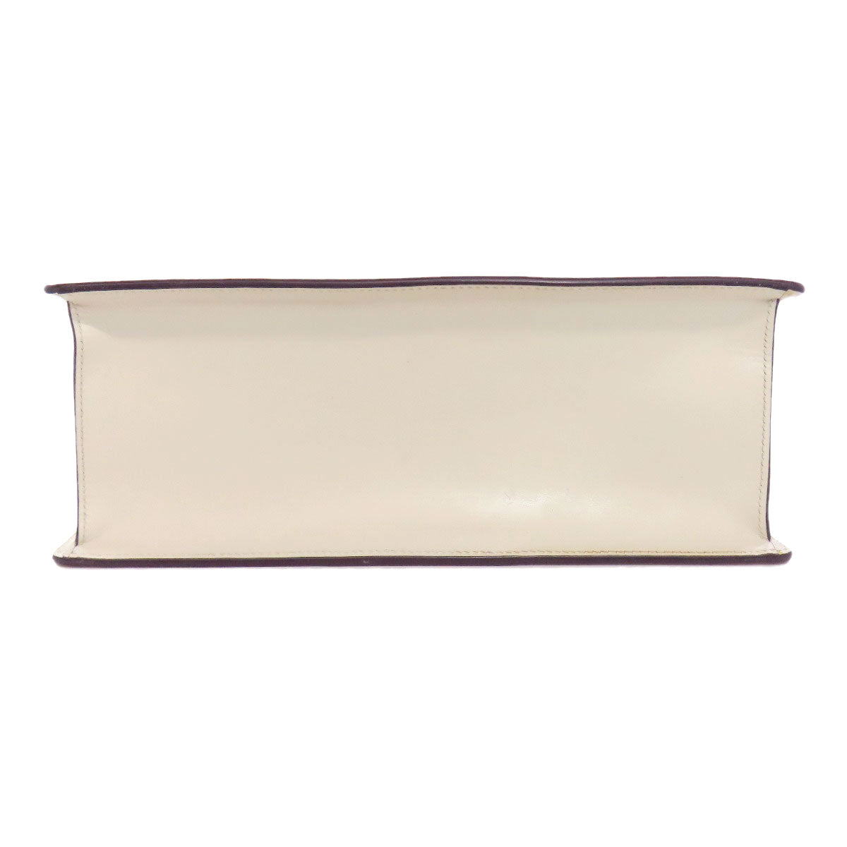 GUCCI Handbag 431665 leather white Sylvie 2WAY