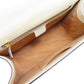 GUCCI Handbag 431665 leather white Sylvie 2WAY