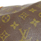 LOUIS VUITTON Boston Duffel bag M41424 Monogram canvas Brown Keepall 55 Women Used Authentic