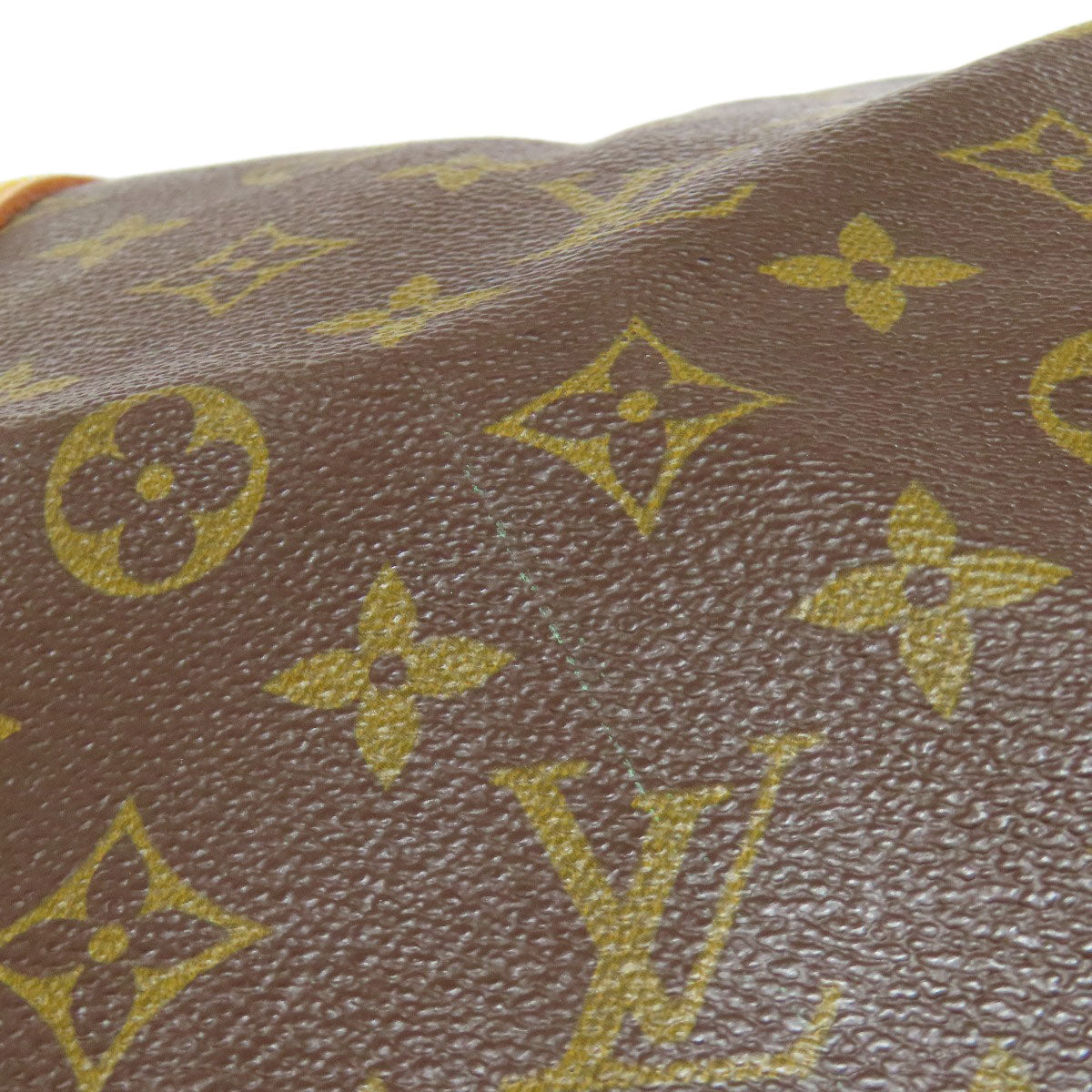 LOUIS VUITTON Boston Duffel bag M41424 Monogram canvas Brown Keepall 55 Women Used Authentic