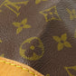 LOUIS VUITTON Boston Duffel bag M41424 Monogram canvas Brown Keepall 55 Women Used Authentic