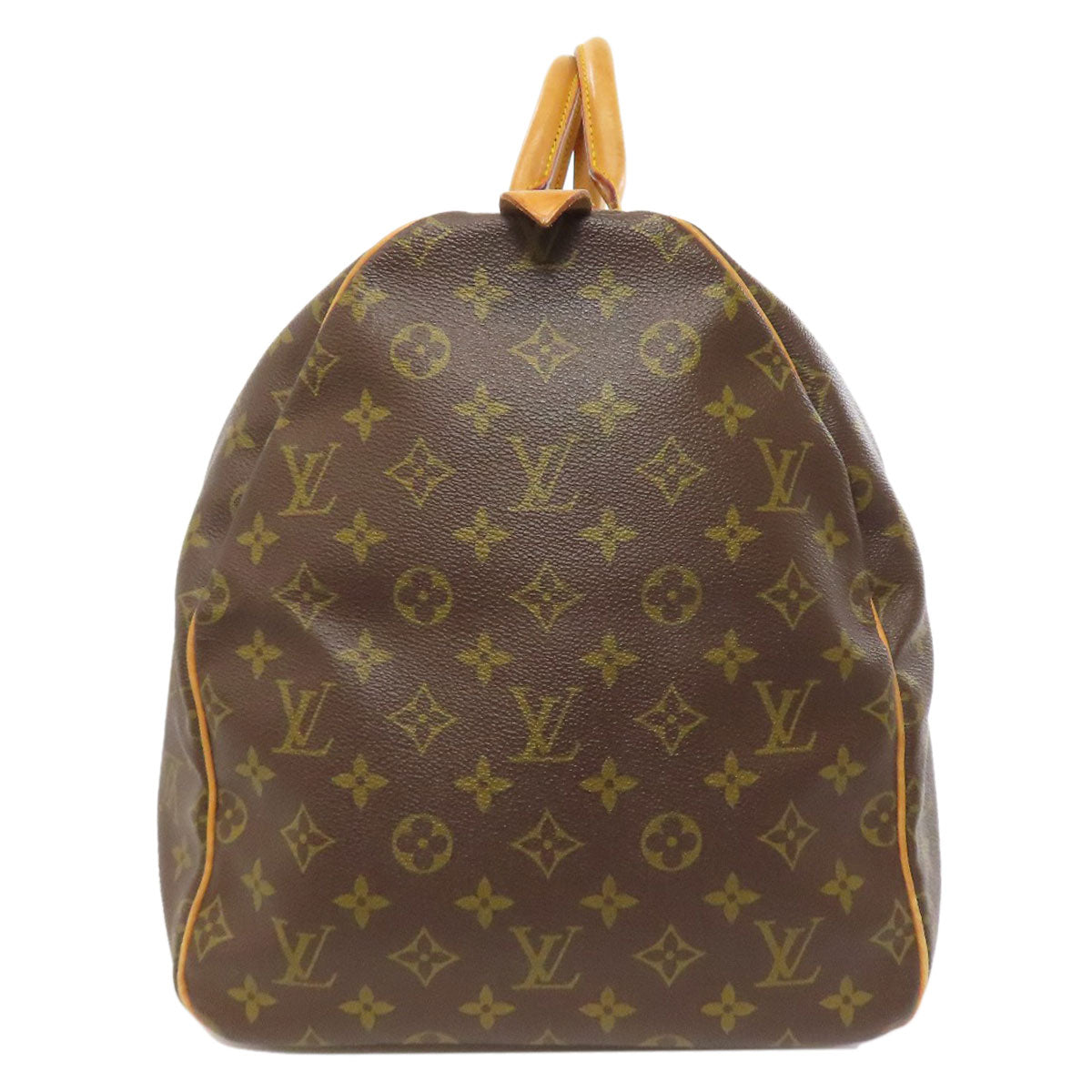 LOUIS VUITTON Boston Duffel bag M41424 Monogram canvas Brown Keepall 55 Women Used Authentic