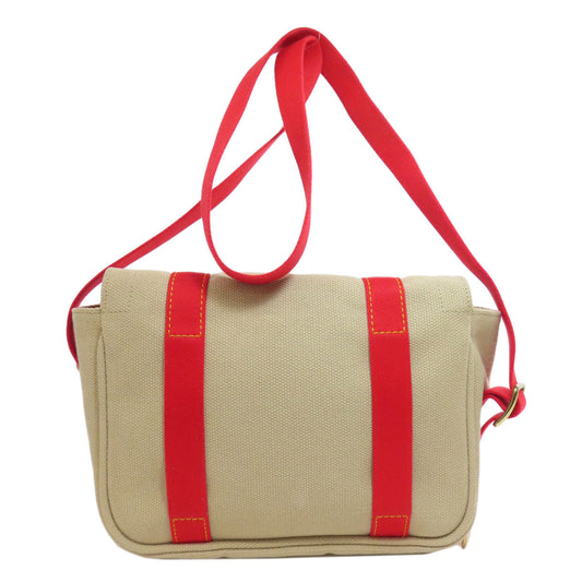 LOUIS VUITTON Shoulder Bag M40041 canvas beige Antigua Buzas PM Women Used Authentic
