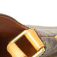 LOUIS VUITTON Shoulder Bag M51257 Monogram canvas Brown Musette Tango S Women Used Authentic