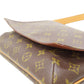 LOUIS VUITTON Shoulder Bag M51257 Monogram canvas Brown Musette Tango S Women Used Authentic