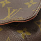 LOUIS VUITTON Shoulder Bag M51257 Monogram canvas Brown Musette Tango S Women Used Authentic