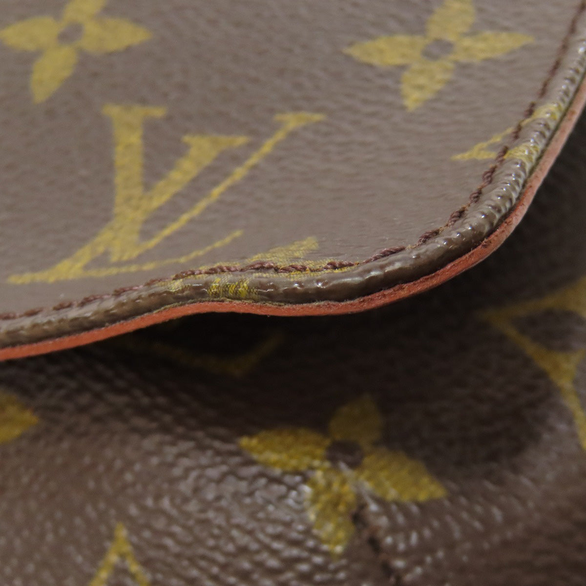 LOUIS VUITTON Shoulder Bag M51257 Monogram canvas Brown Musette Tango S Women Used Authentic