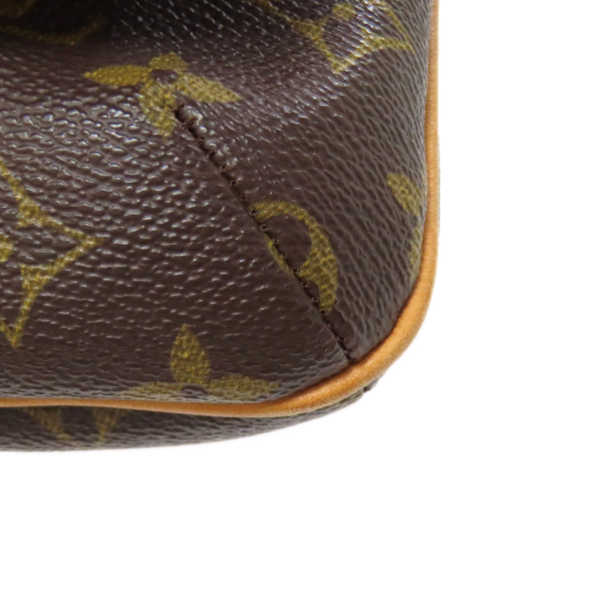 LOUIS VUITTON Shoulder Bag M51257 Monogram canvas Brown Musette Tango S Women Used Authentic