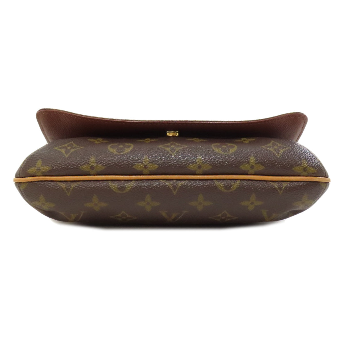 LOUIS VUITTON Shoulder Bag M51257 Monogram canvas Brown Musette Tango S Women Used Authentic