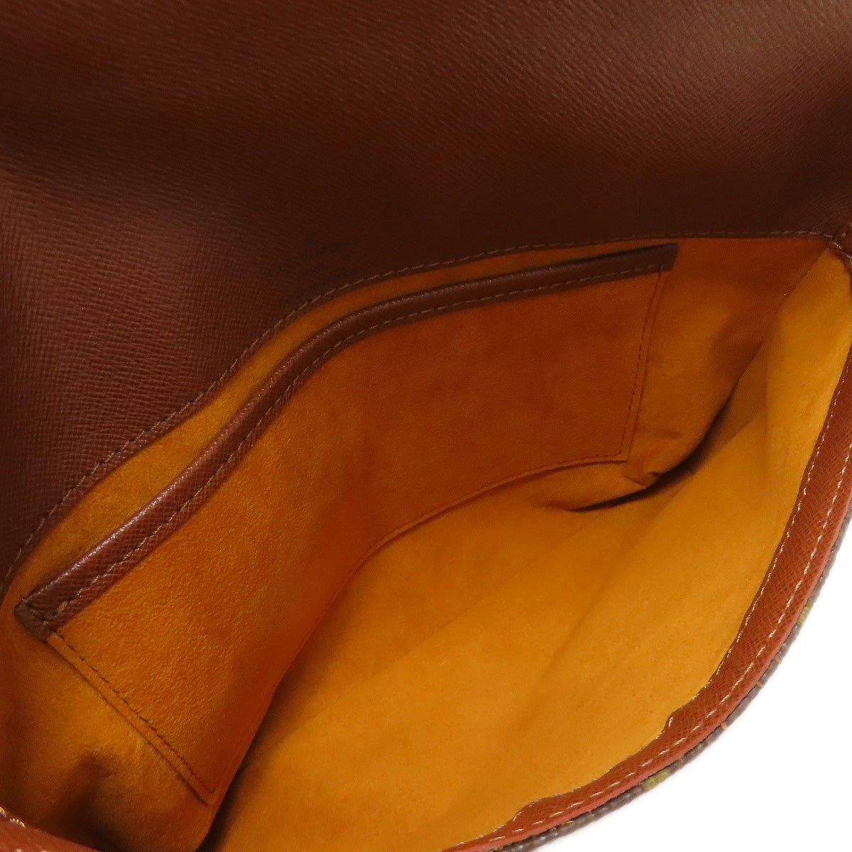LOUIS VUITTON Shoulder Bag M51257 Monogram canvas Brown Musette Tango S Women Used Authentic