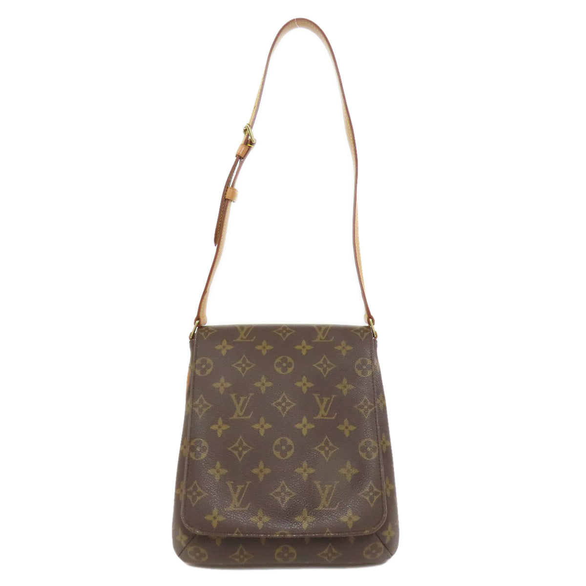 LOUIS VUITTON Shoulder Bag M51258 Monogram canvas Brown Musette Salsa S Women Used Authentic