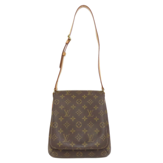 LOUIS VUITTON Shoulder Bag M51258 Monogram canvas Brown Musette Salsa S Women Used Authentic
