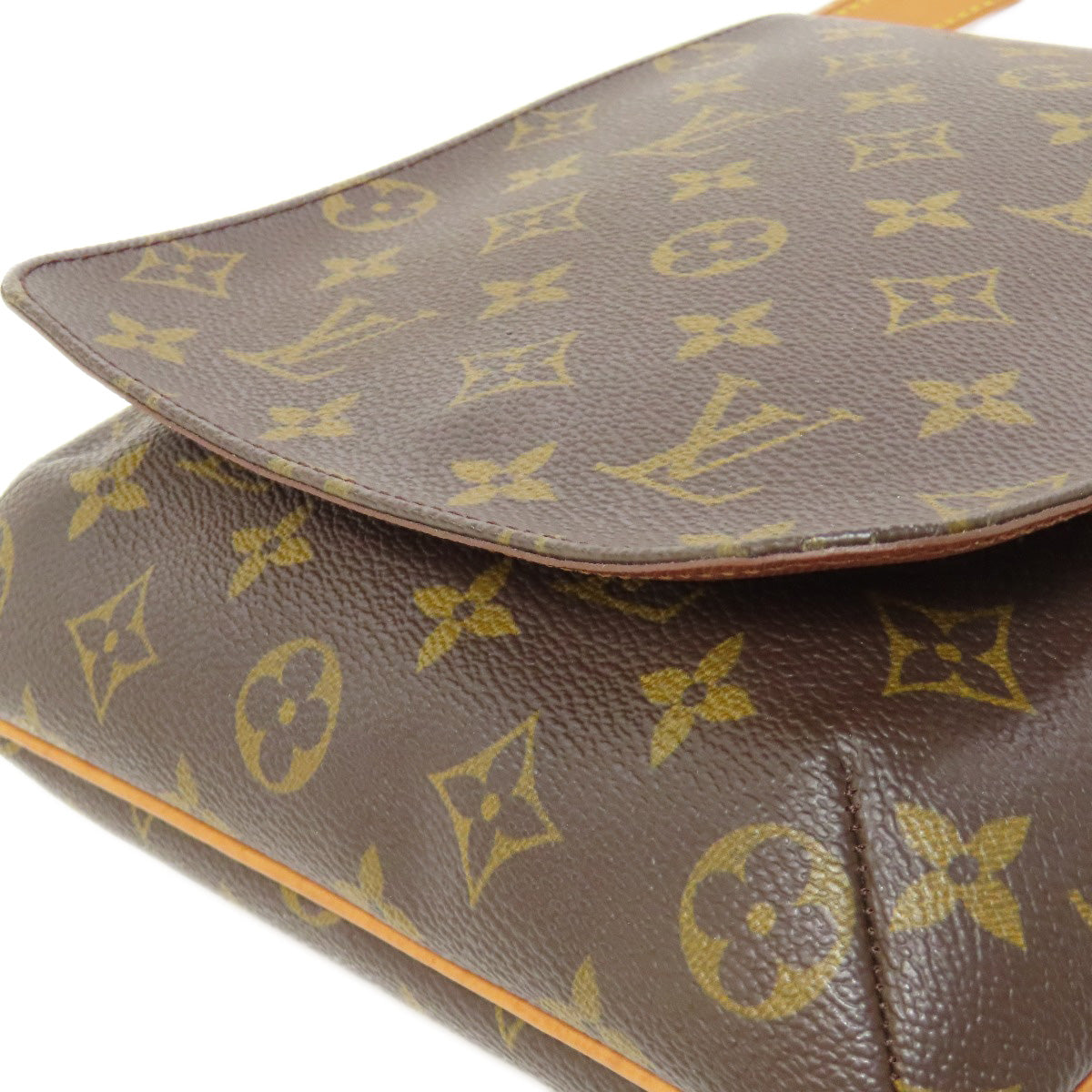 LOUIS VUITTON Shoulder Bag M51258 Monogram canvas Brown Musette Salsa S Women Used Authentic