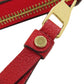 LOUIS VUITTON Long Wallet Purse M63691 Ann Platt Red Zippy wallet Women Used Authentic