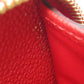 LOUIS VUITTON Long Wallet Purse M63691 Ann Platt Red Zippy wallet Women Used Authentic