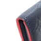 LOUIS VUITTON Long Wallet Purse M62125 Ann Platt Navy Portefeuille Sara Women Used Authentic