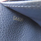 LOUIS VUITTON Long Wallet Purse M62125 Ann Platt Navy Portefeuille Sara Women Used Authentic