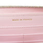CHANEL Long Wallet Purse Grained Calfskin Skin pink Matelasse COCO Mark Gold Metal Women Used Authentic