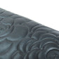 CHANEL Long Wallet Purse lambskin black Camellia COCO Mark SilverMetal Women Used Authentic