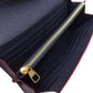 LOUIS VUITTON Long Wallet Purse M62125 Ann Platt Navy Portefeuille Sara Women Used Authentic