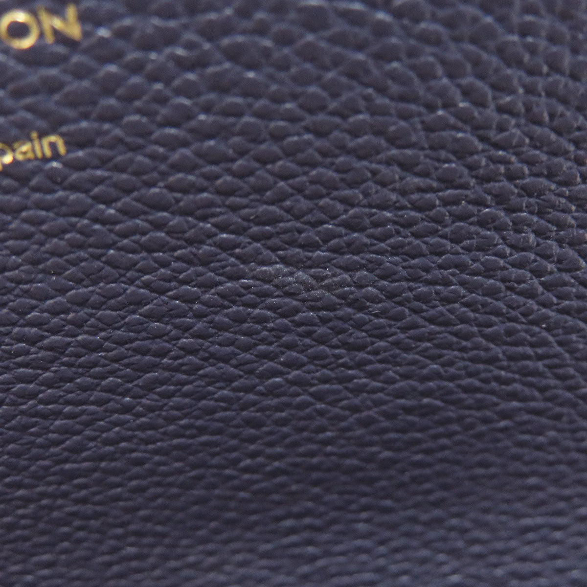 LOUIS VUITTON Long Wallet Purse M62125 Ann Platt Navy Portefeuille Sara Women Used Authentic