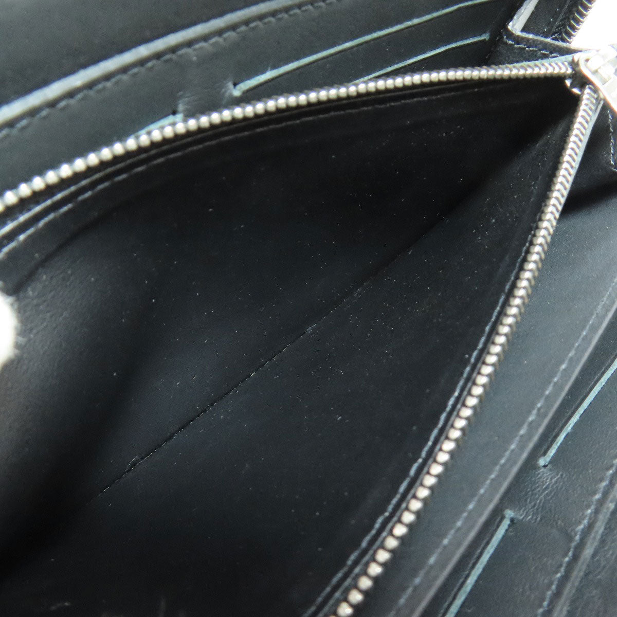LOUIS VUITTON business bag N61254 Damier Anfini black Zippy XL mens Used Authentic