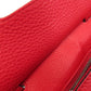 GUCCI Handbag 370831 leather Red Bamboo Daily 2WAY Women Used Authentic