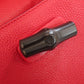 GUCCI Handbag 370831 leather Red Bamboo Daily 2WAY Women Used Authentic