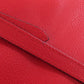 GUCCI Handbag 370831 leather Red Bamboo Daily 2WAY Women Used Authentic