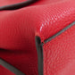 GUCCI Handbag 370831 leather Red Bamboo Daily 2WAY Women Used Authentic
