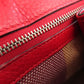 GUCCI Handbag 370831 leather Red Bamboo Daily 2WAY Women Used Authentic